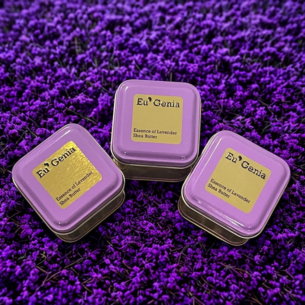 🎄Eu’Genia Essence of Lavender Shea Butter Trio Gift Set of 3 (2oz)